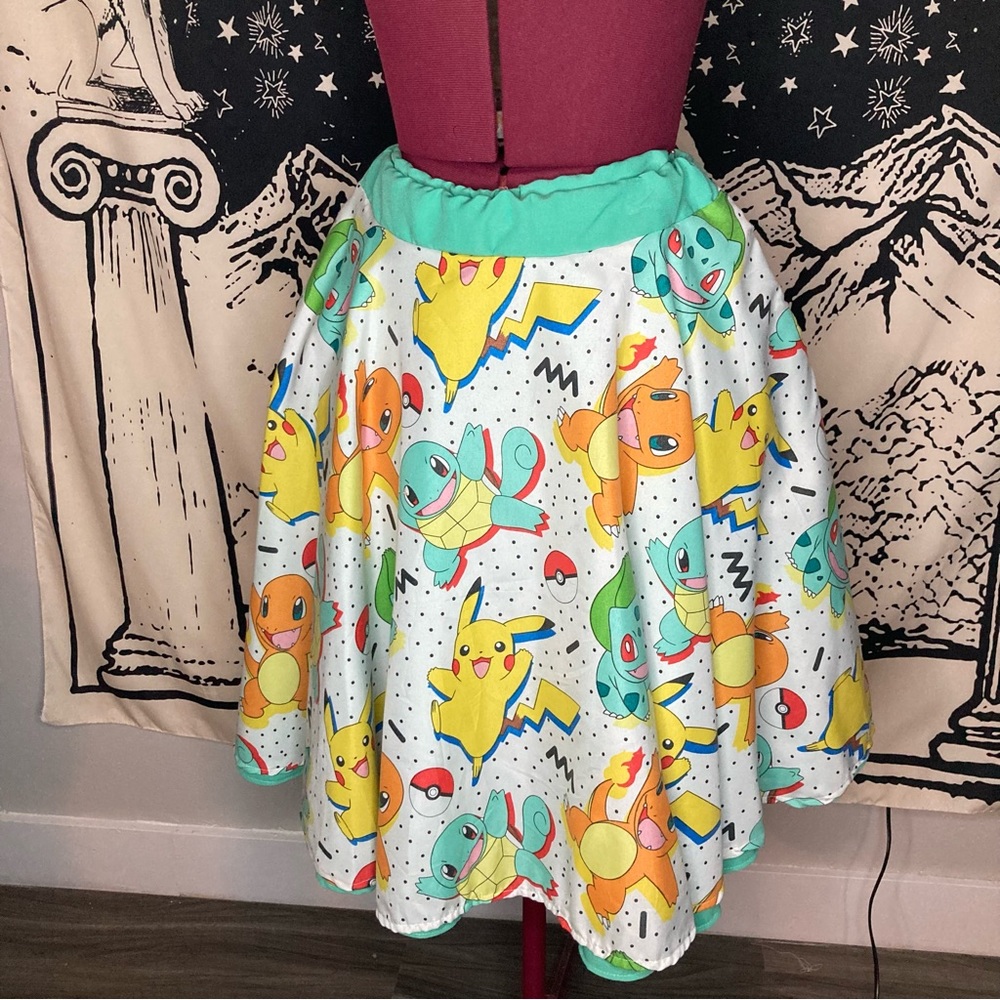 Pokémon Circle Skirt (Handmade)